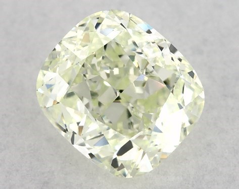  0.70 Carat Green VVS2  cushion modified diamond